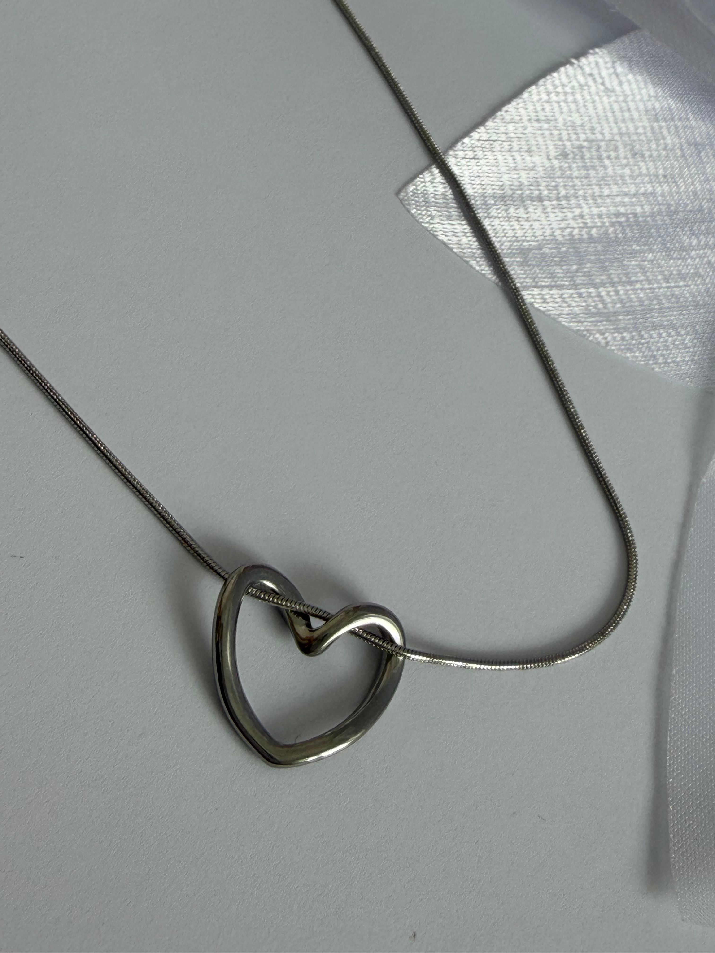 Golden and Silver Heart Luxe Necklace