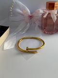 Luxury Nail Bangle Bracelet