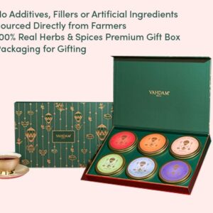 Vahdam Premium Herbs & Spices Gift BoxVahdam Premium Herbs & Spices Gift Box